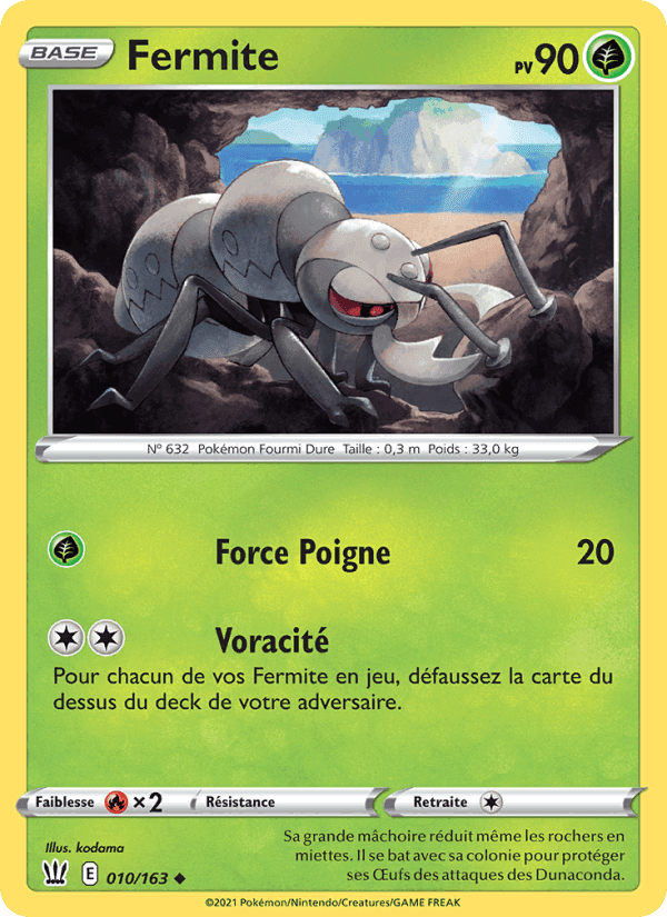 Fermite, card 10 from Styles de combat