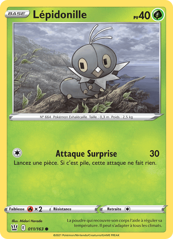 Lépidonille, carte 11 de Styles de combat
