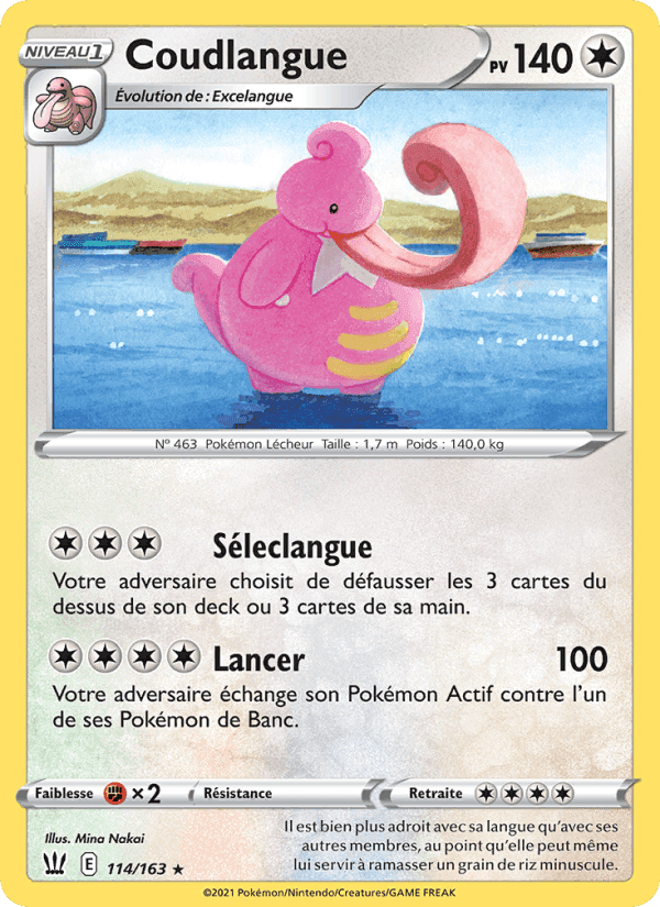 Coudlangue, card 114 from Styles de combat