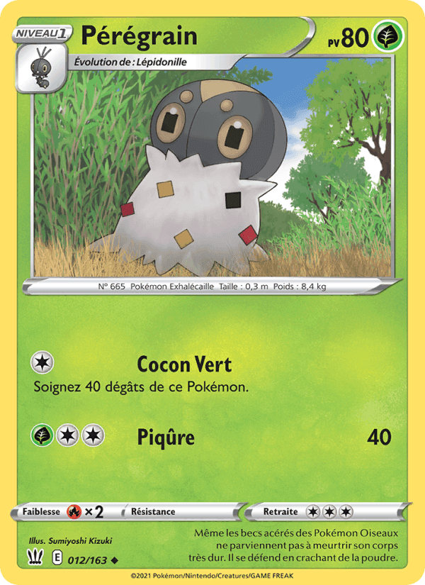 Pérégrain, carte 12 de Styles de combat