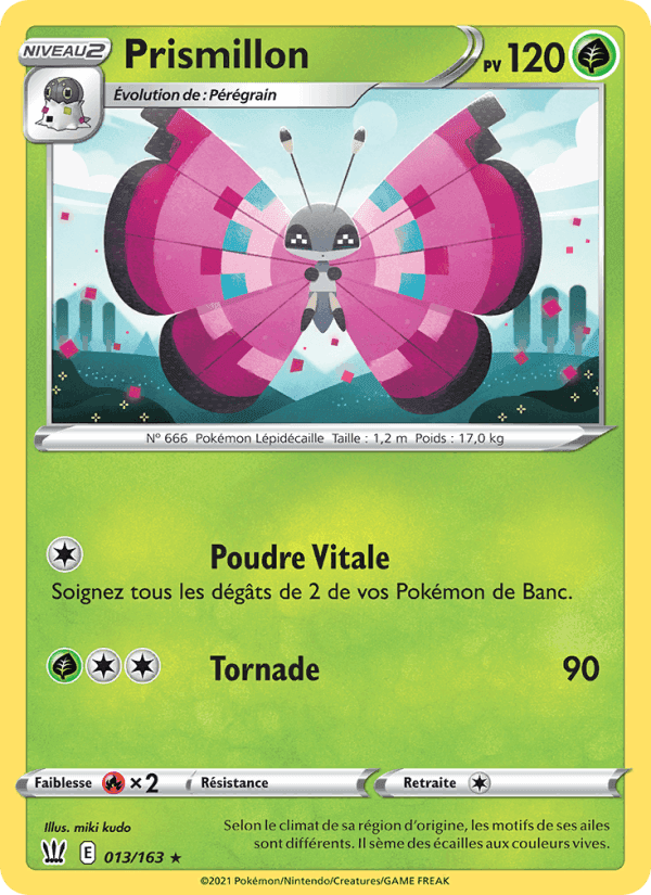 Prismillon, card 13 from Styles de combat