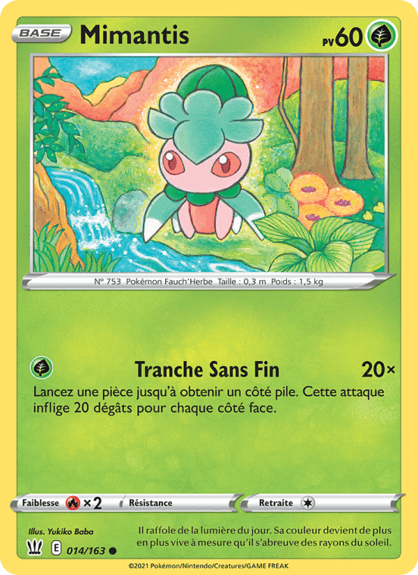 Mimantis, carte 14 de Styles de combat