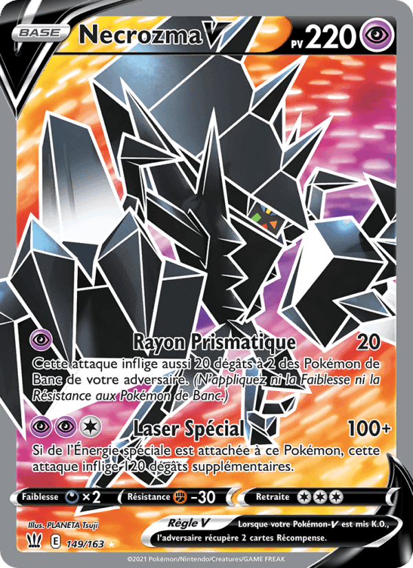Necrozma V, carte 149 de Styles de combat