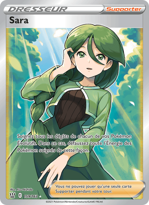 Sara, carte 159 de Styles de combat