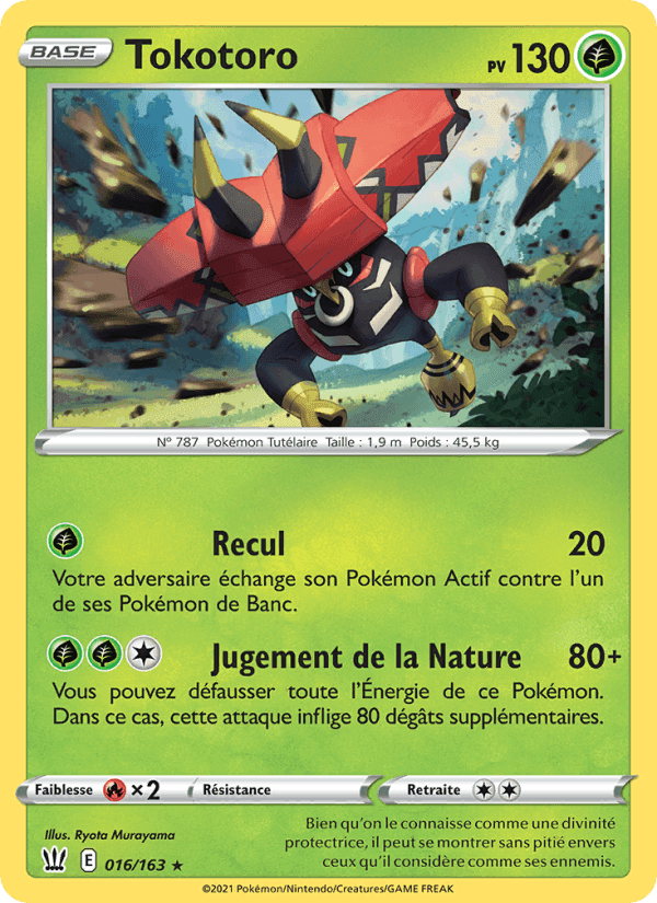 Tokotoro, card 16 from Styles de combat
