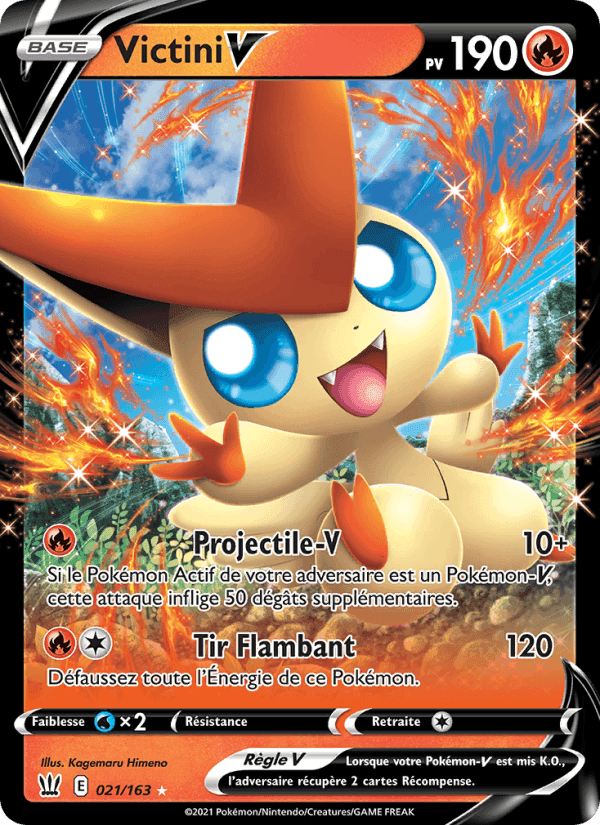 Victini V, carte 21 de Styles de combat