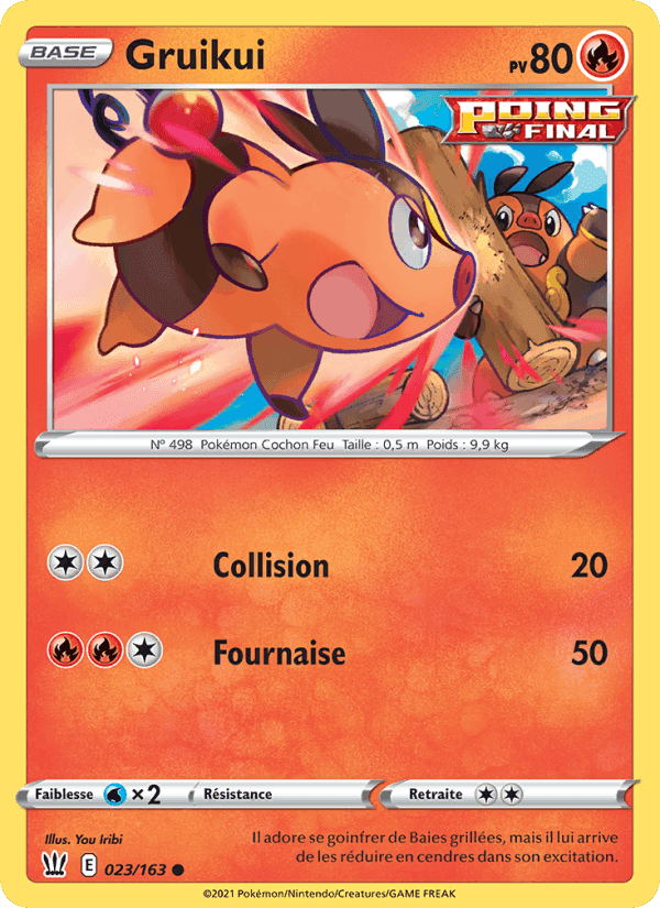 Gruikui, card 23 from Styles de combat