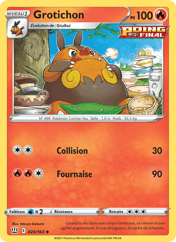 Grotichon, card 24 from Styles de combat