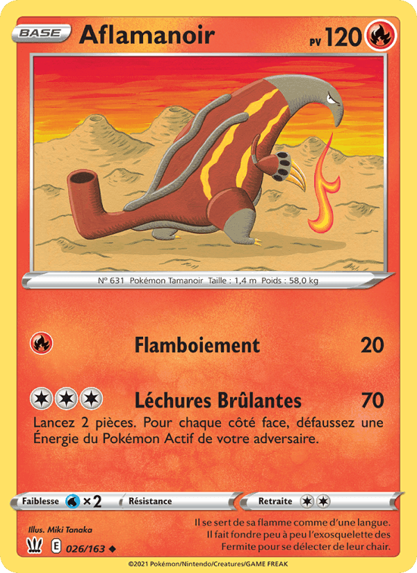 Aflamanoir, carte 26 de Styles de combat
