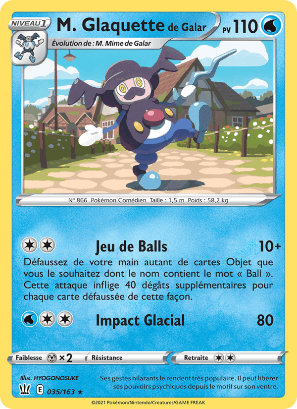 M. Glaquette de Galar, carte 35 de Styles de combat