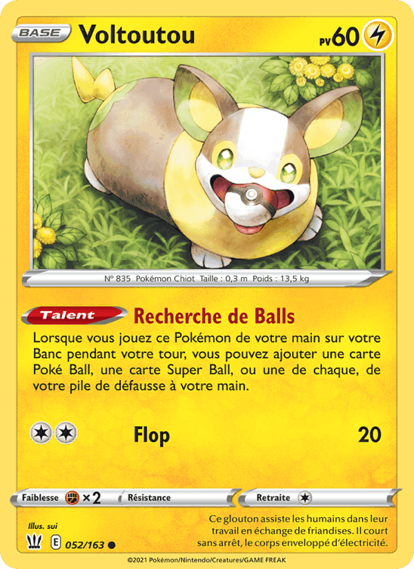 Voltoutou, carte 52 de Styles de combat