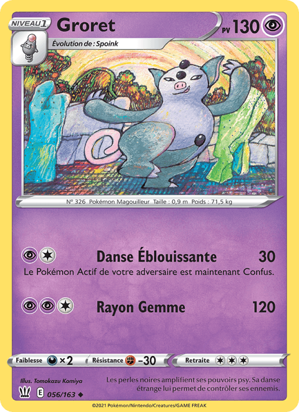 Groret, card 56 from Styles de combat