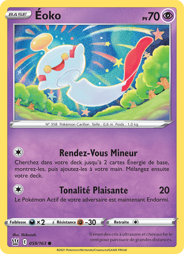 Éoko, card 59 from Styles de combat
