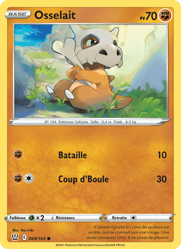 Osselait, carte 69 de Styles de combat