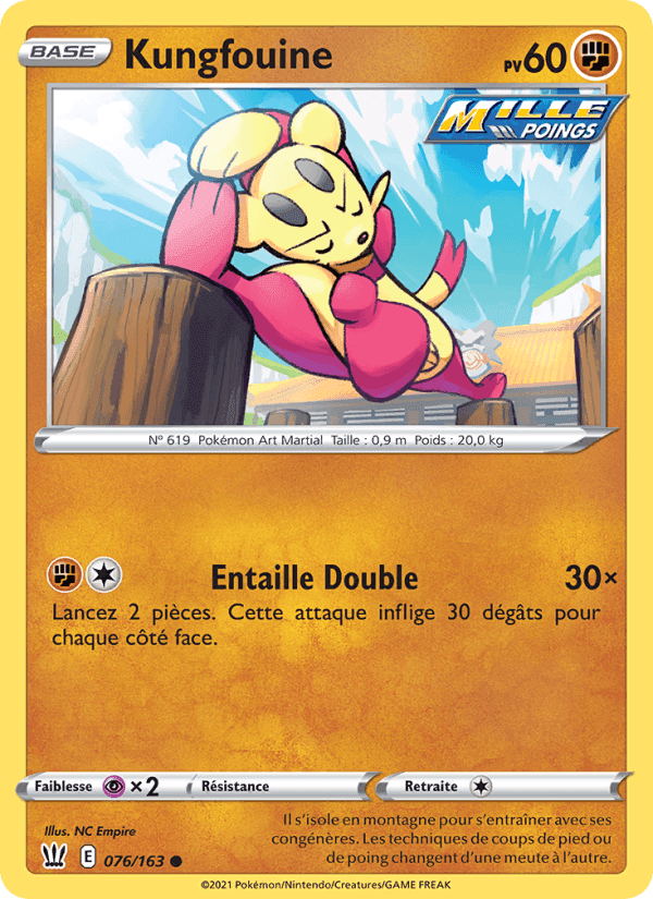 Kungfouine, carte 76 de Styles de combat
