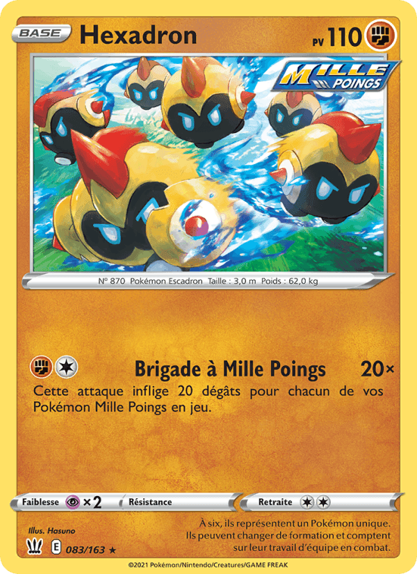 Hexadron, carte 83 de Styles de combat
