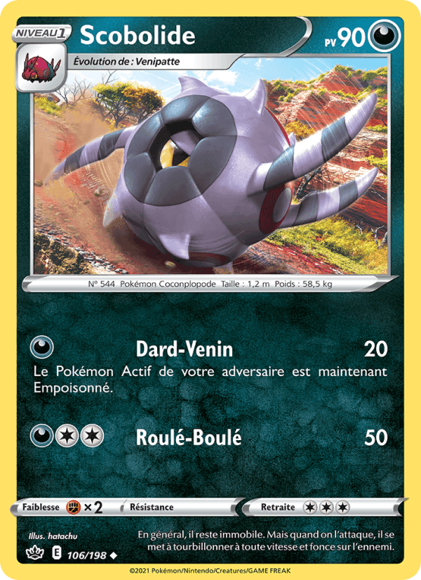 Scobolide, card 106 from Règne de Glace