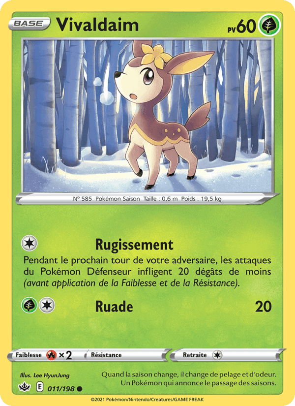 Vivaldaim, carta 11 di Règne de Glace