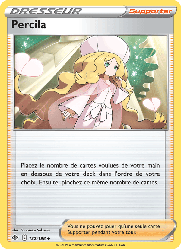 Percila, card 132 from Règne de Glace