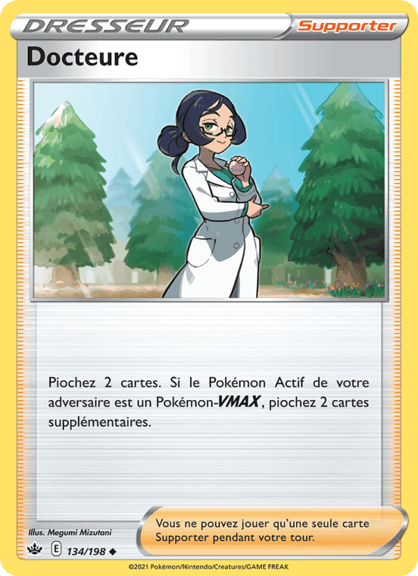 Docteure, card 134 from Règne de Glace