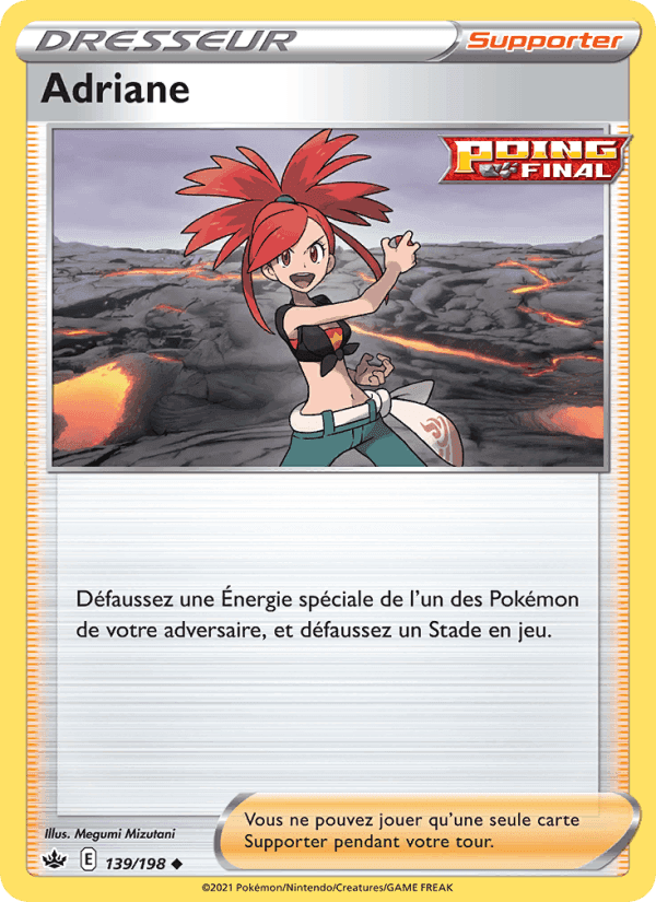 Adriane, card 139 from Règne de Glace