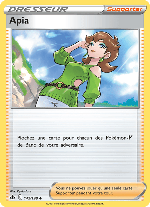 Apia, carte 142 de Règne de Glace