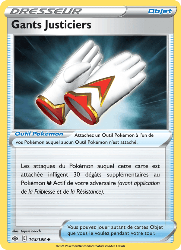 Gants Justiciers, carte 143 de Règne de Glace