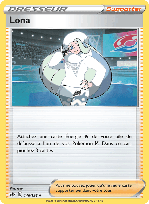 Lona, card 146 from Règne de Glace