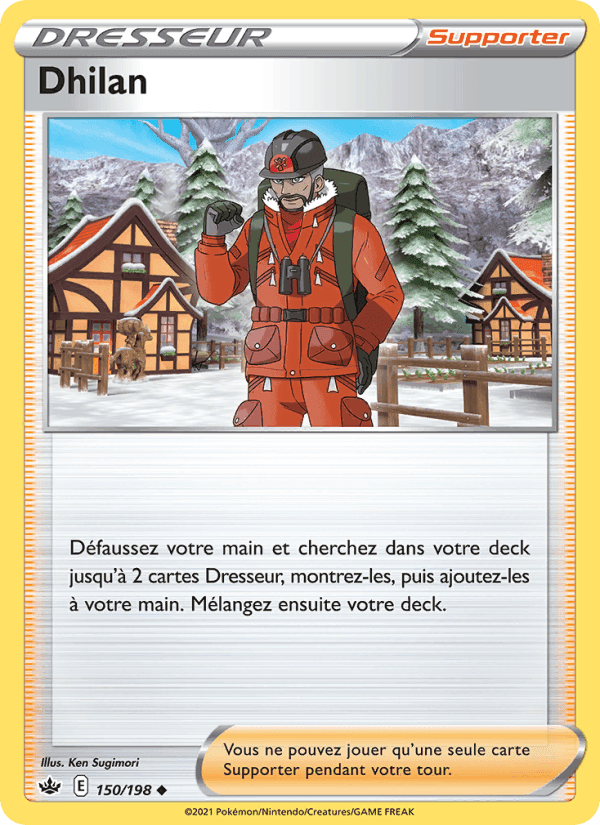 Dhilan, carte 150 de Règne de Glace