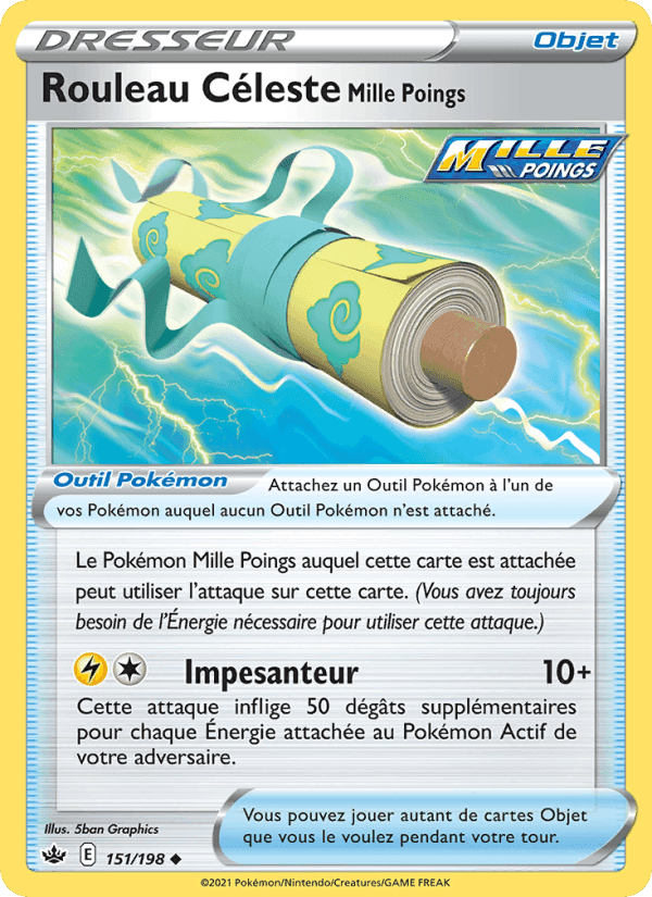 Rouleau Céleste Mille Poings, card 151 from Règne de Glace