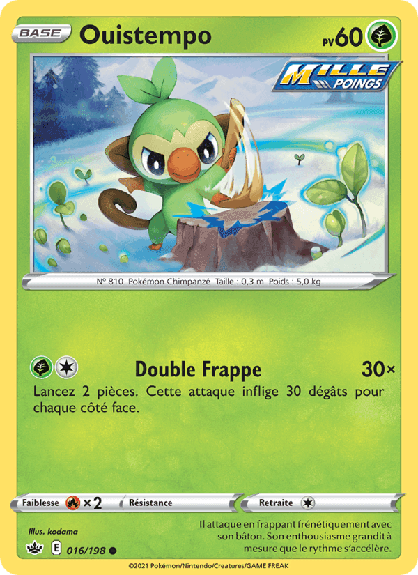 Ouistempo, carta 16 di Règne de Glace