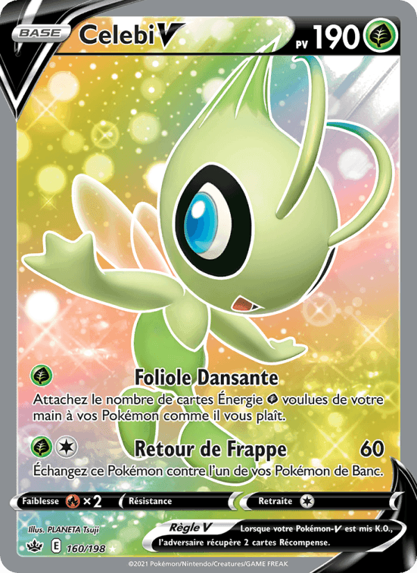 Celebi V, carte 160 de Règne de Glace