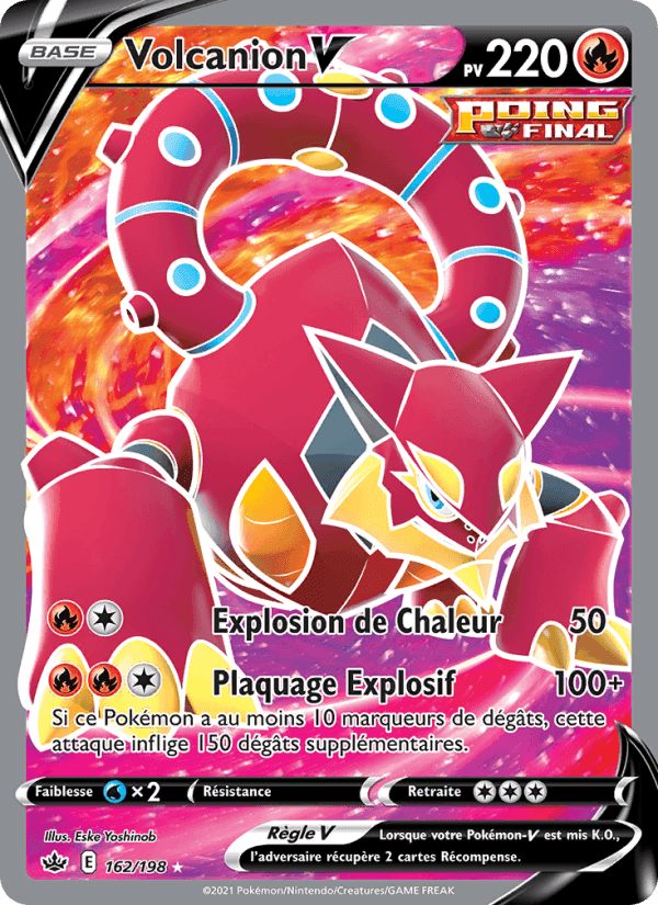Volcanion V, carte 162 de Règne de Glace