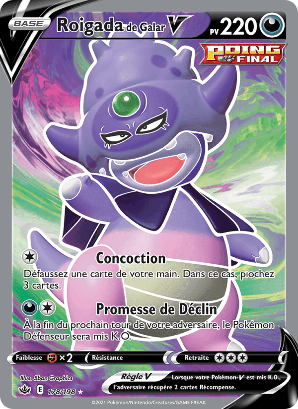 Roigada de Galar V, card 178 from Règne de Glace