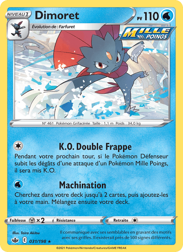 Dimoret, card 31 from Règne de Glace
