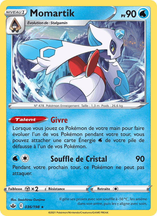 Momartik, card 36 from Règne de Glace