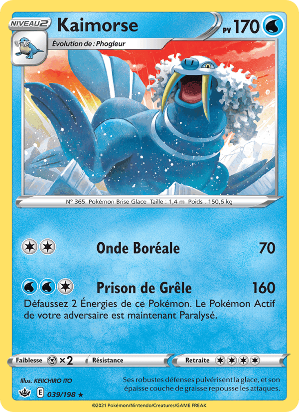Kaimorse, card 39 from Règne de Glace