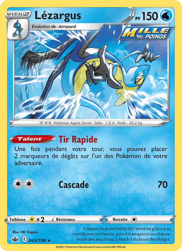 Lézargus, carte 43 de Règne de Glace