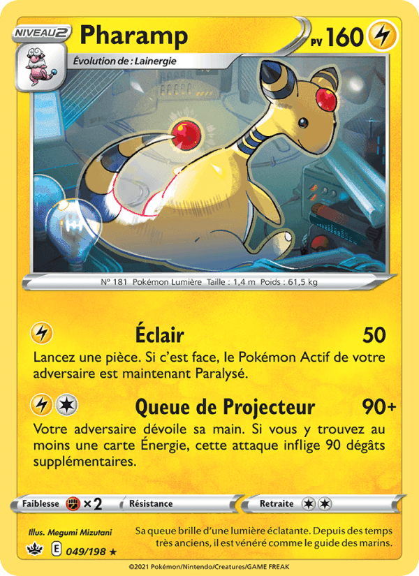 Pharamp, card 49 from Règne de Glace