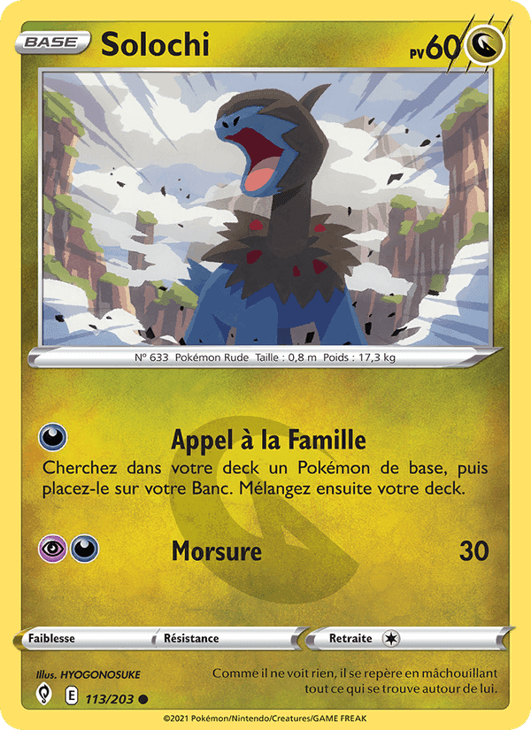 Solochi, card 113 from Évolution Céleste