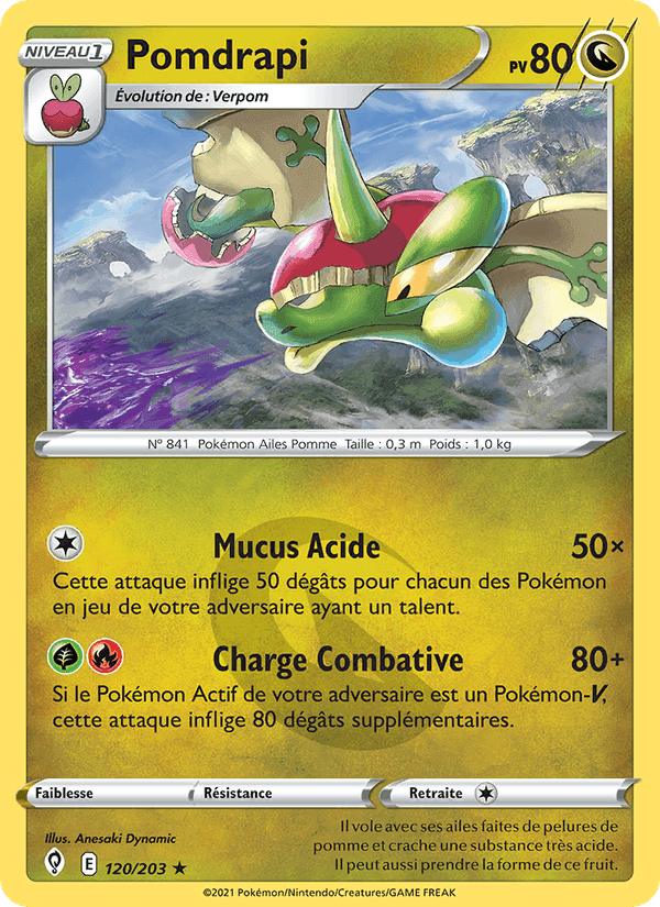 Pomdrapi, card 120 from Évolution Céleste
