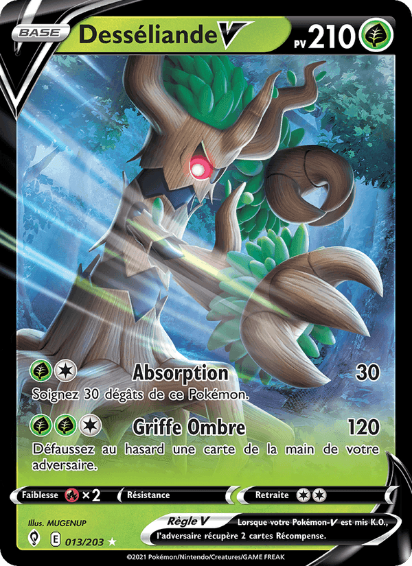 Desséliande V, card 13 from Évolution Céleste