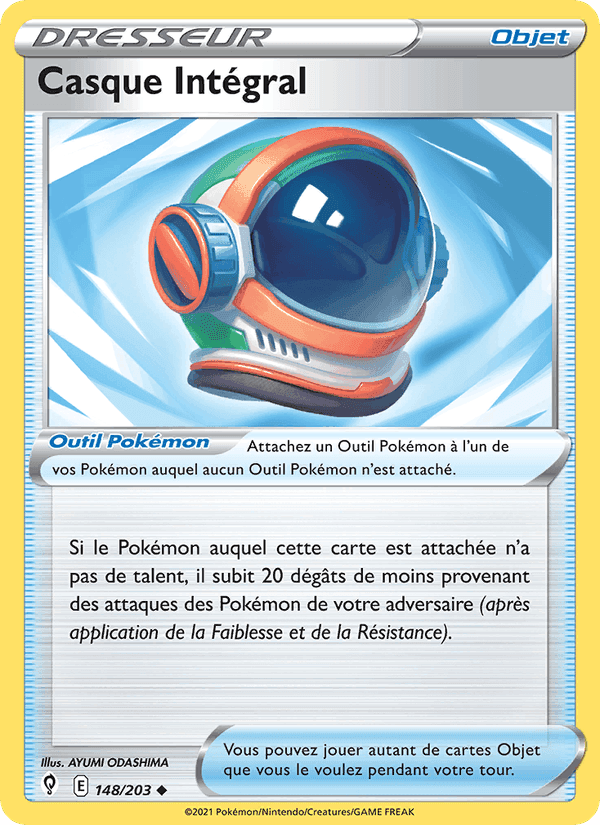 Casque Intégral, card 148 from Évolution Céleste