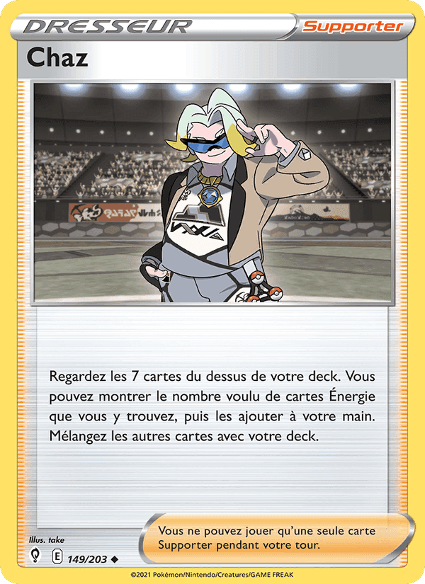 Chaz, carte 149 de Évolution Céleste