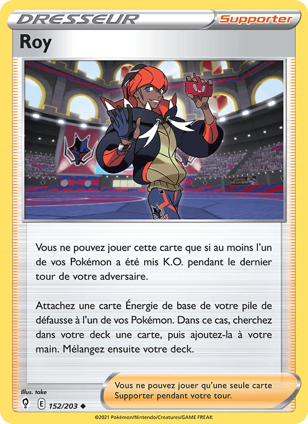 Roy, carta 152 di Évolution Céleste