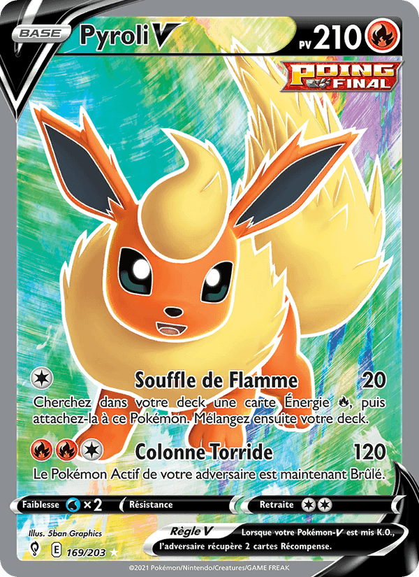Pyroli V, carte 169 de Évolution Céleste