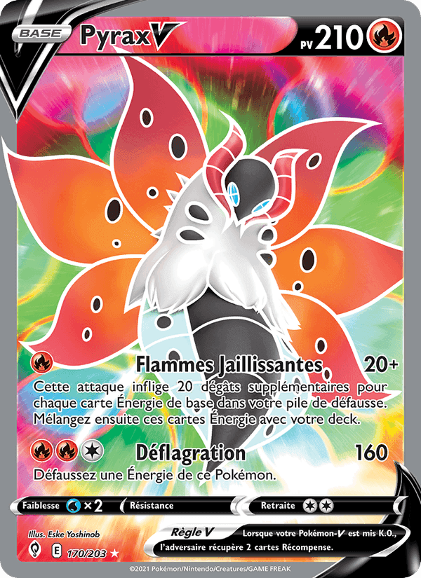 Pyrax V, card 170 from Évolution Céleste