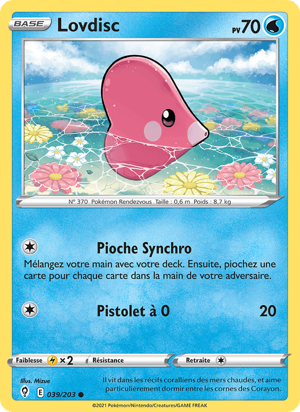 Lovdisc, card 39 from Évolution Céleste