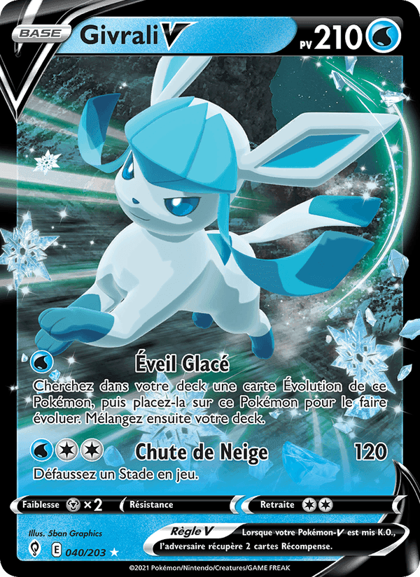 Givrali V, carte 40 de Évolution Céleste
