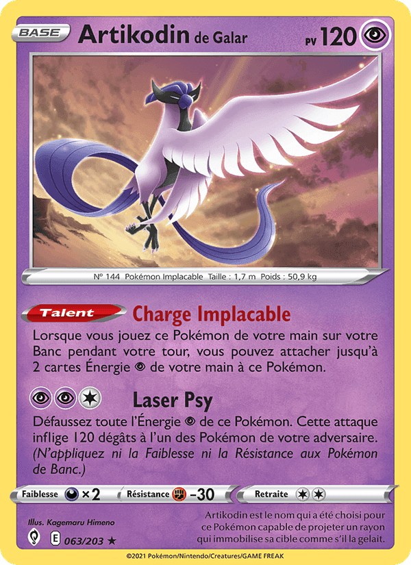 Artikodin de Galar, carte 63 de Évolution Céleste